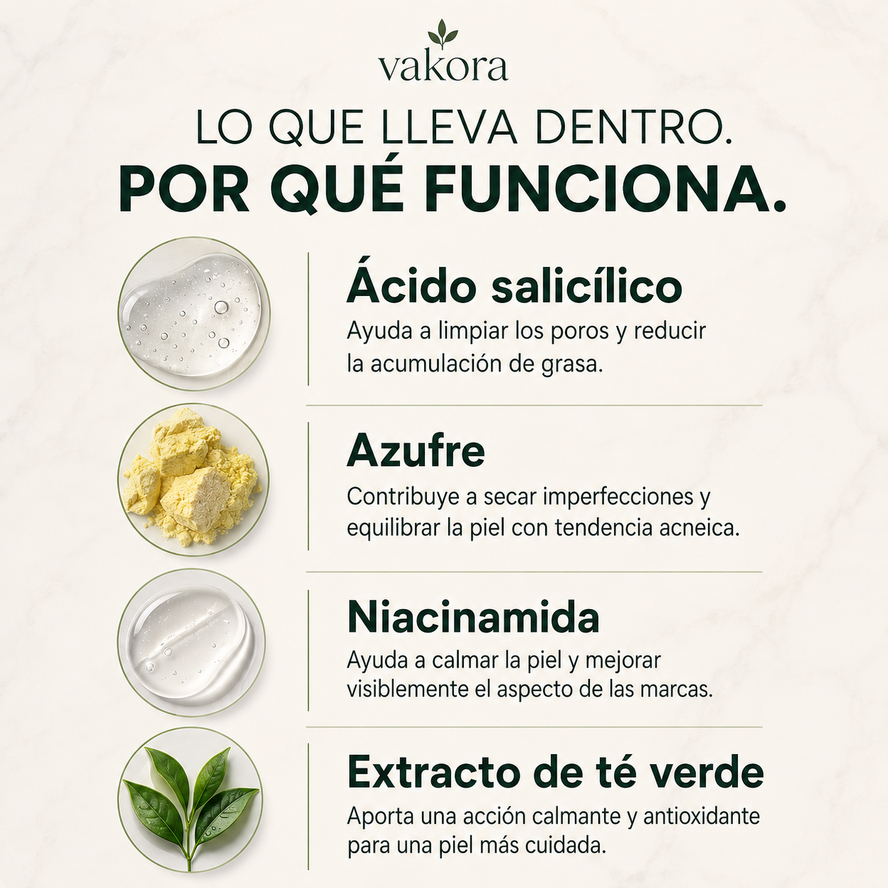 Jabón Antiacné Vakora 1 + 1 Gratis