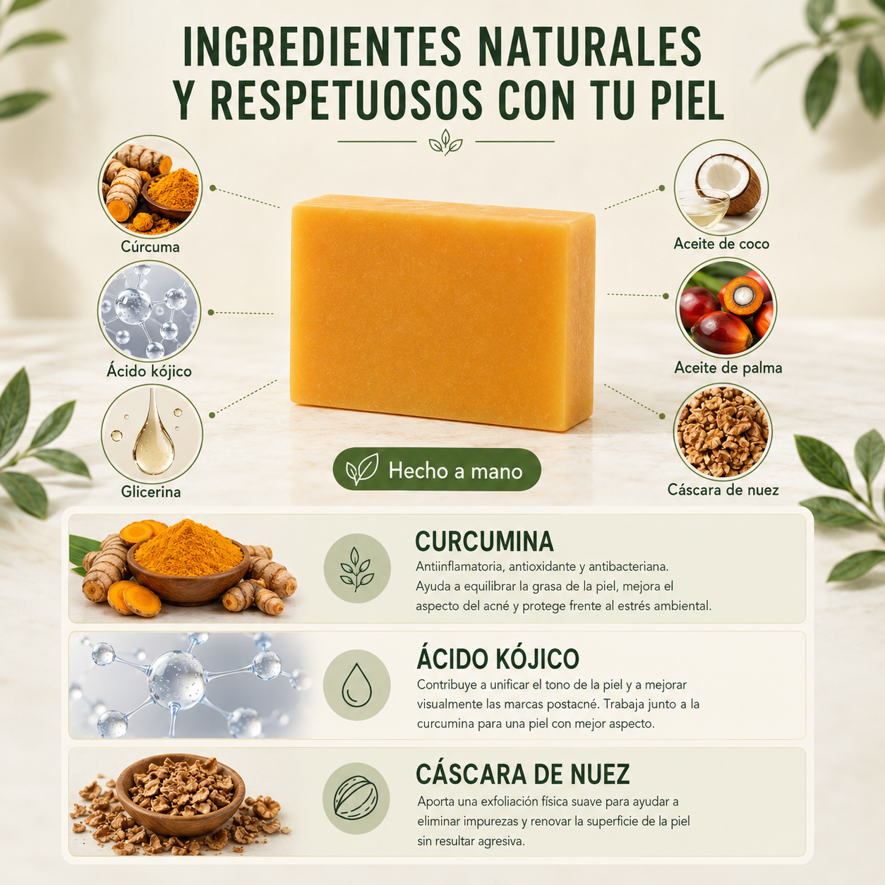 Jabón Antiacné Vakora 1 + 1 Gratis
