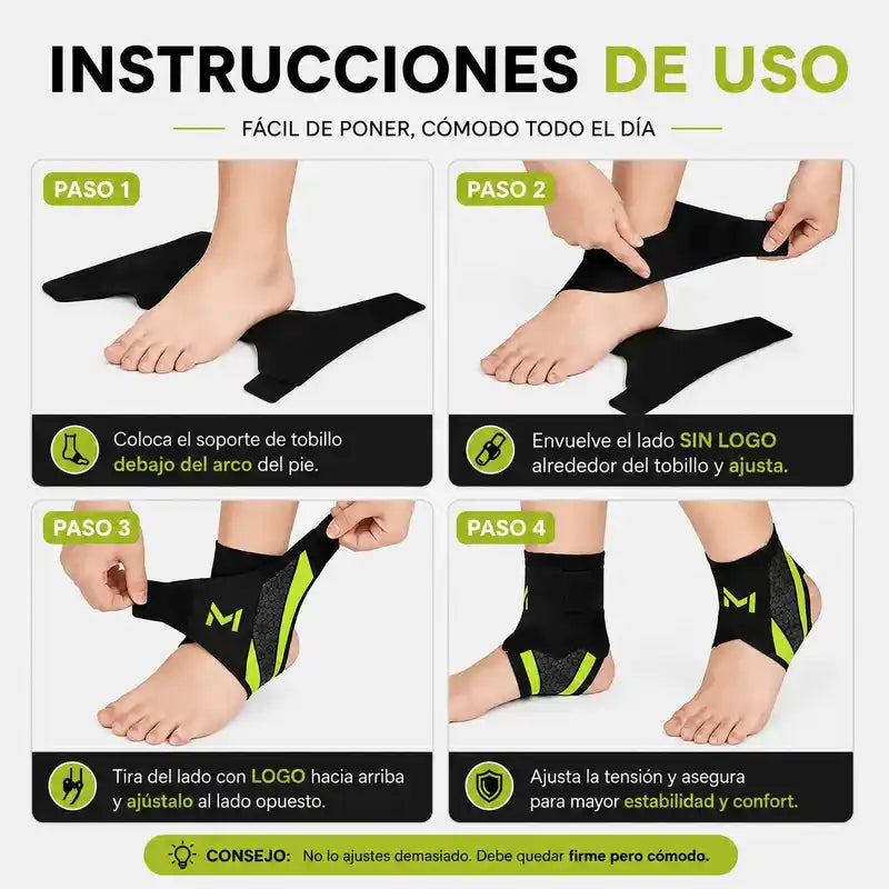 Soporte de Tobillo Vakora 1 + 1 Gratis