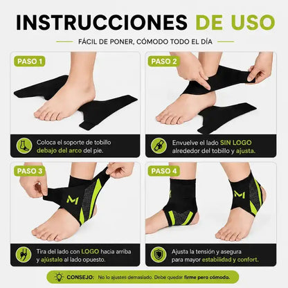 Soporte de Tobillo Vakora 1 + 1 Gratis