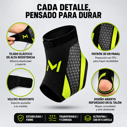 Tobillera Compresiva Vakora | 1 + 1 Gratis 🎁