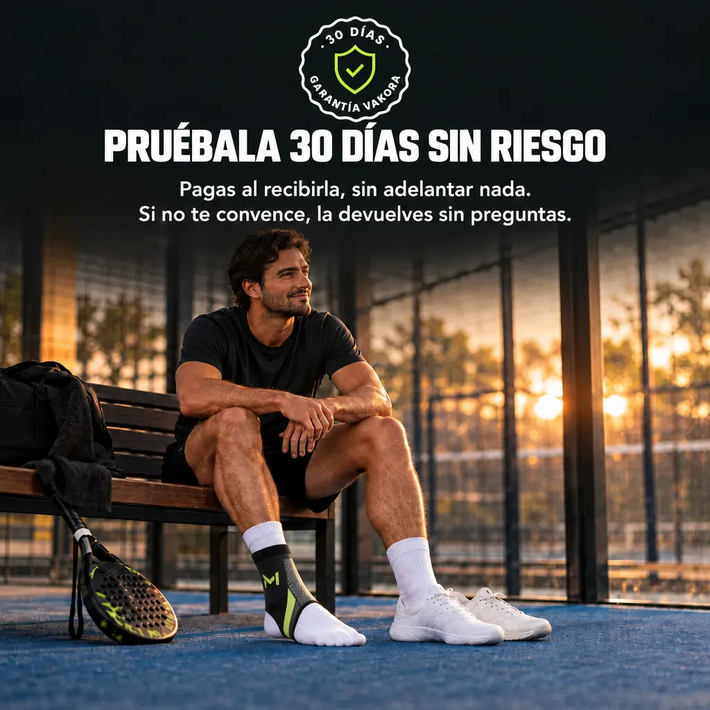 Tobillera Compresiva Vakora | 1 + 1 Gratis 🎁